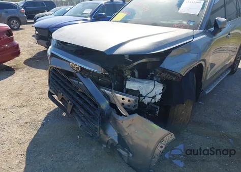 2025 Toyota Grand Highlander Hybrid Limited из США, поврежденный, VIN 5TDACAB52SS054474